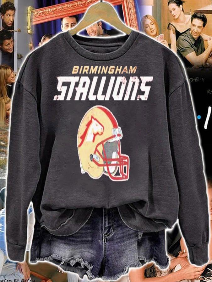 Birmingham Stallions Helmet Vintage Shirt t-shirt