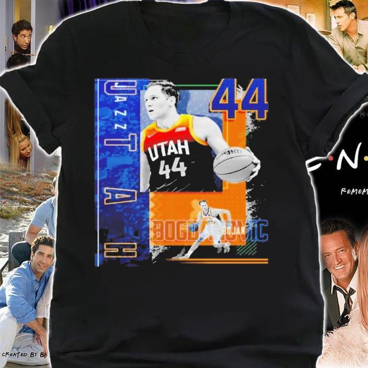 Bojan Bogdanovic Basketball Paper Poster Jazz 2 Shirt t-shirt
