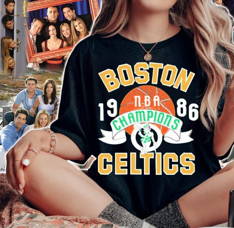 Boston Celtics 1986 NBA Champions Shirt t-shirt woman shirt