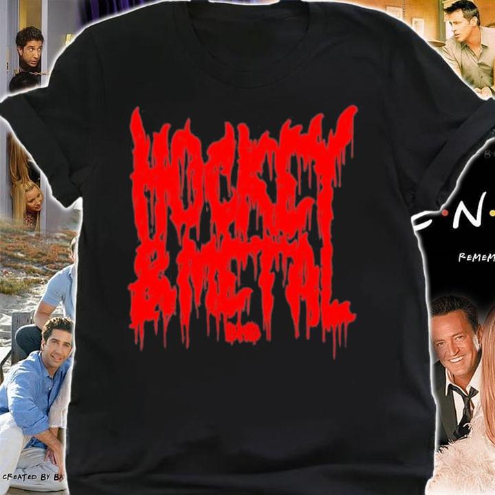 Bring Hockey Back Hockey Metal Bhb T-Shirt t-shirt