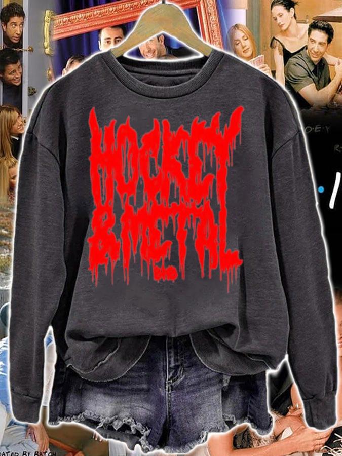 Bring Hockey Back Hockey Metal Bhb T-Shirt t-shirt