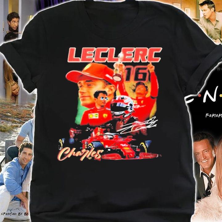 Charles Leclerc Driver Racing Championship Formula Racing Shirt t-shirt