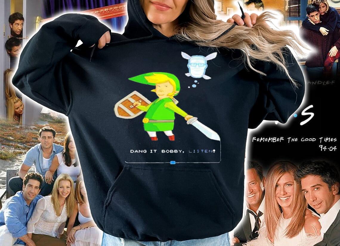 King of the Hill Link dang it Bobby listen shirt t-shirt hoodie