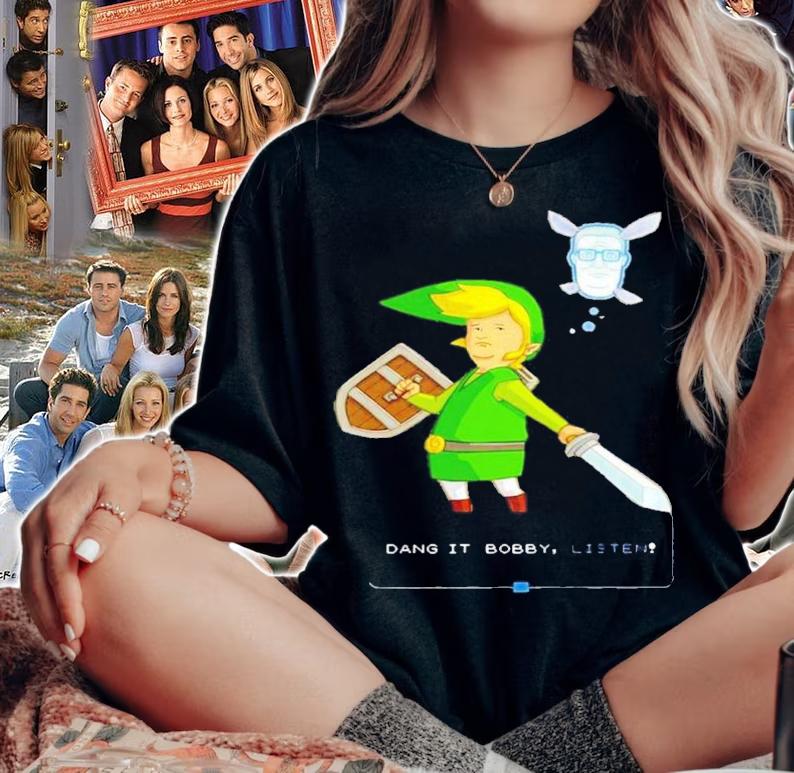 King of the Hill Link dang it Bobby listen shirt t-shirt woman shirt
