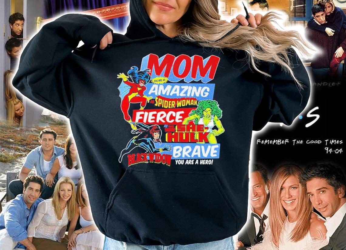 Mom You Are Amazing As Spider Woman Fierce As The Savage She-Hulk Shirt t-shirt