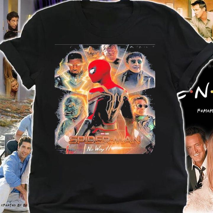 Spider-Man New No Way Home Poster Movie Shirt t-shirt