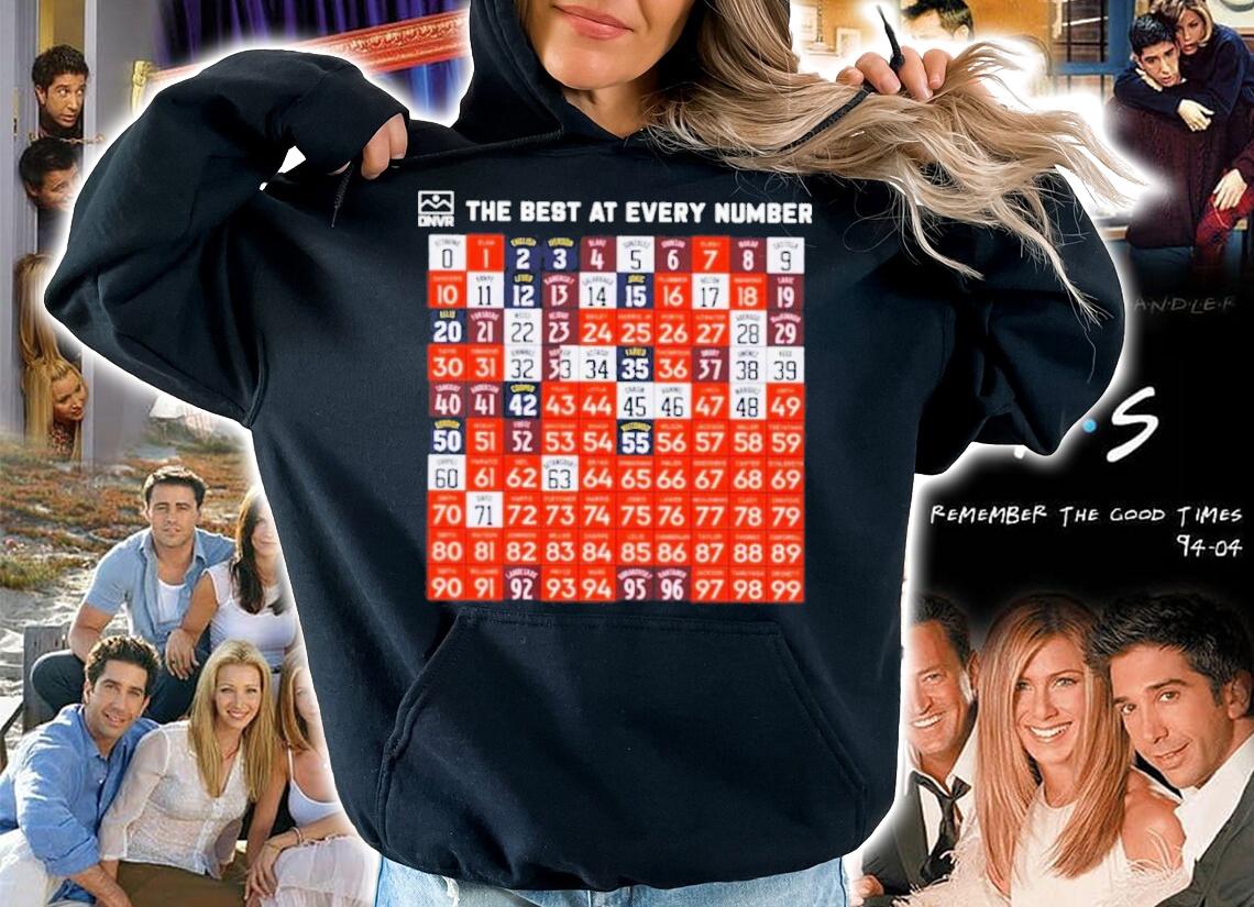 The Best At Every Number Dnvr Sports Shirt t-shirt hoodie
