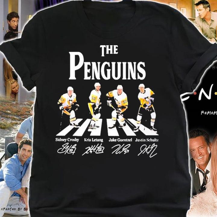 The Penguins Abbey Road Sidney Crosby Kris Letang Jake Guentzel shirt t-shirt