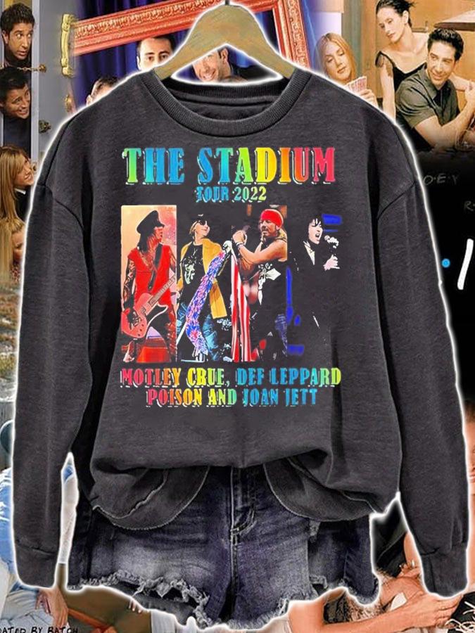 The Stadium Tour 2022 Motley Crue Def Leppard Poison And Joan Jett Shirt t-shirt sweatshirt