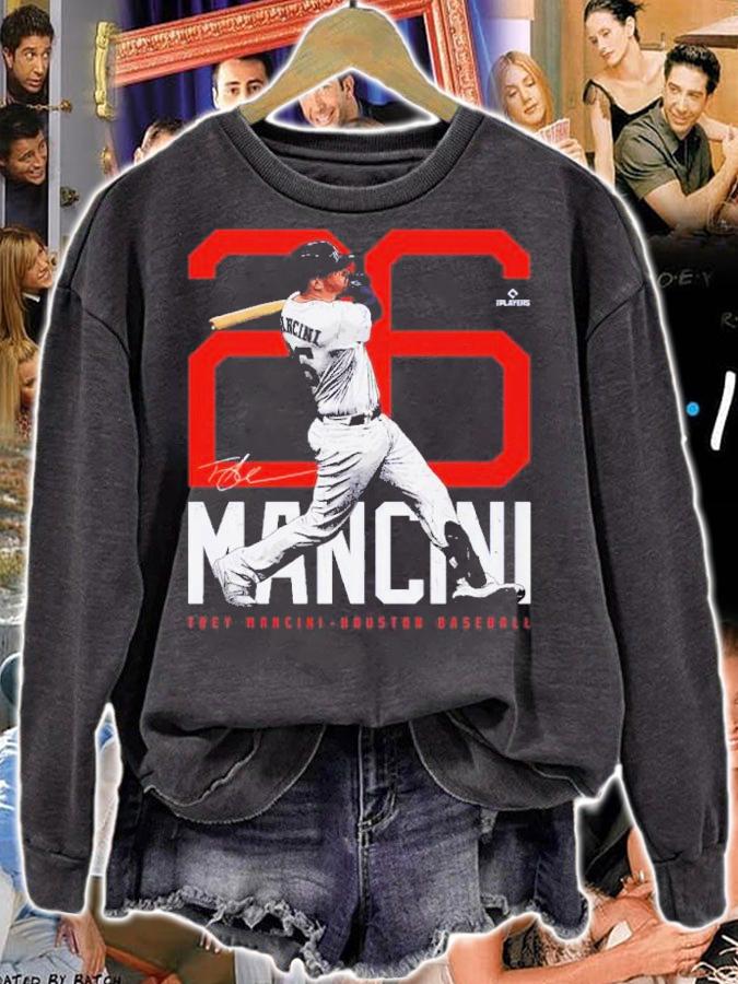 Trey Mancini Houston Bold Number Baseball Signature Shirt t-shirt sweatshirt