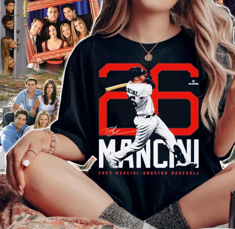 Trey Mancini Houston Bold Number Baseball Signature Shirt t-shirt woman shirt