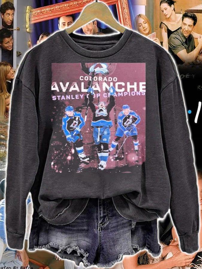 Colorado Avalanche Stanley Cup Champions After 21 Years T-Shirt t-shirt sweatshirt