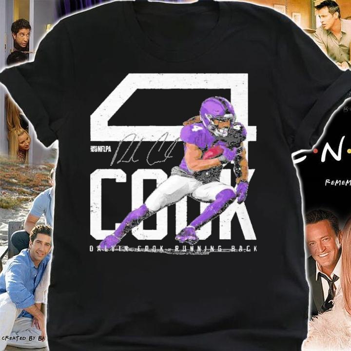 Dalvin Cook Minnesota Bold Number Signature Shirt t-shirt shirt