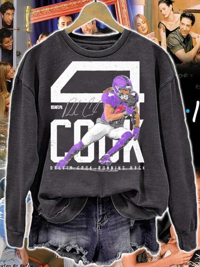 Dalvin Cook Minnesota Bold Number Signature Shirt t-shirt sweatshirt