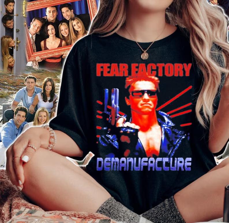 Fear Factory Demanufacture T-Shirt t-shirt woman shirt