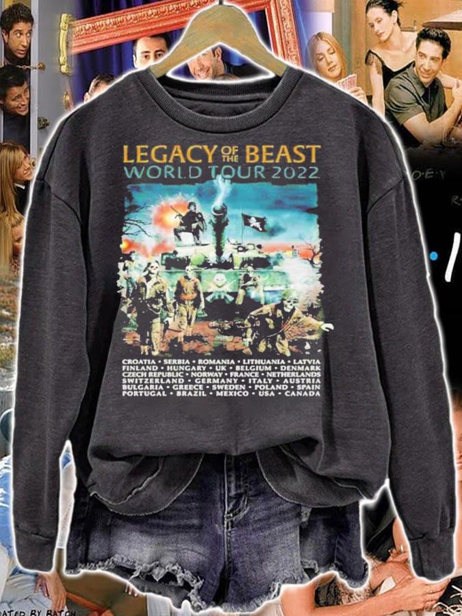 Iron Maiden Aces High 2022 Tour Shirt t-shirt sweatshirt
