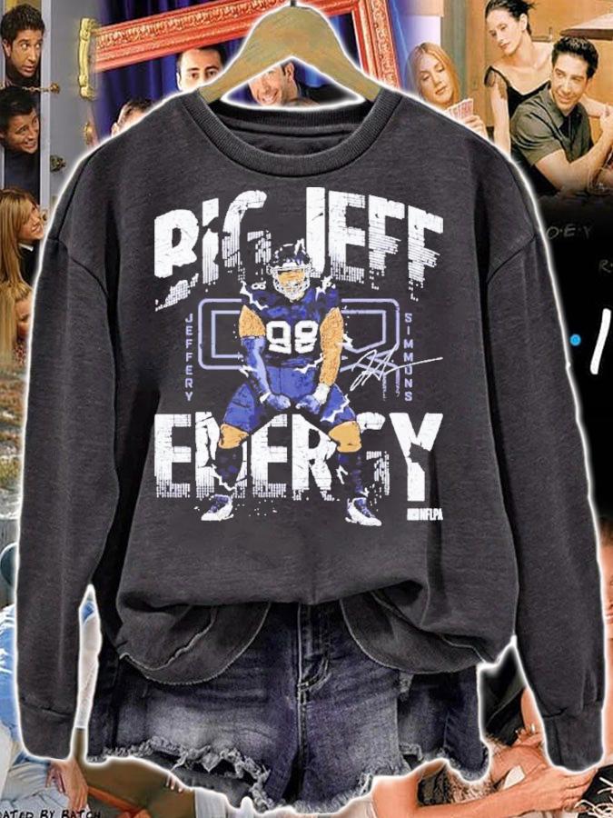 Jeffery Simmons Big Jeff Energy Football Signatures Shirt t-shirt