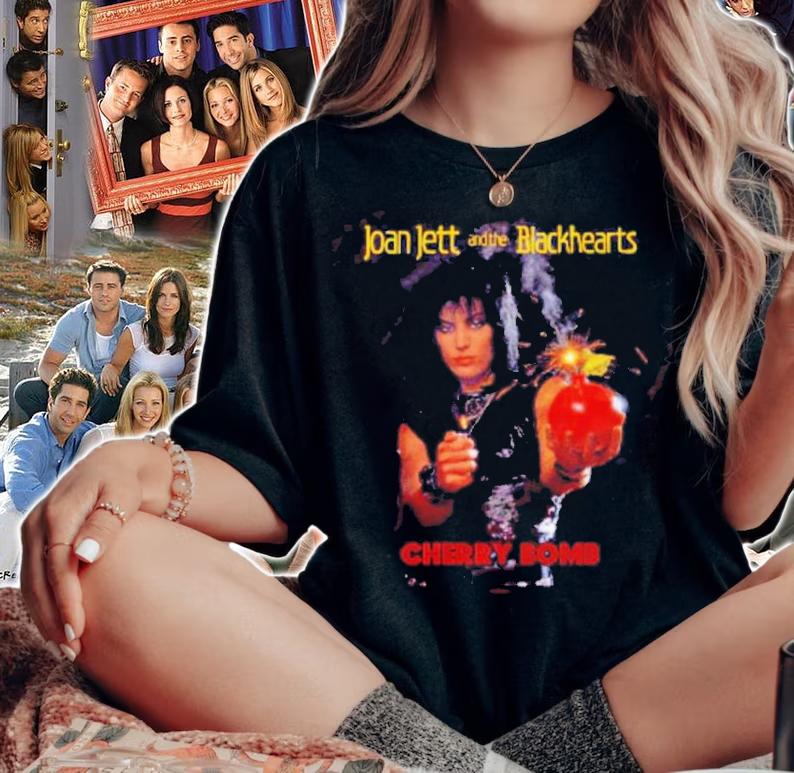 Joan Jett Cherry Bomb Shirt t-shirt woman shirt
