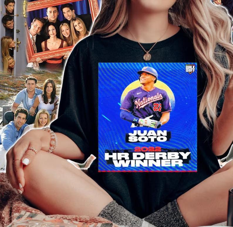 Juan Soto Baseball Home Run Derby Winner 2022 Shirt t-shirt woman shirt
