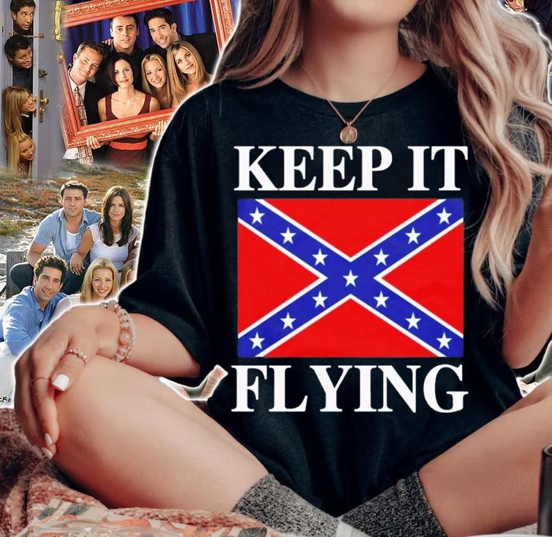 Keep It Flying Confederate Flag T-Shirt t-shirt woman shirt