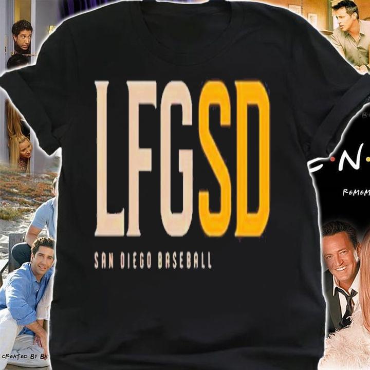 Lfgsd San Diego Baseball Rotowear Shirt t-shirt