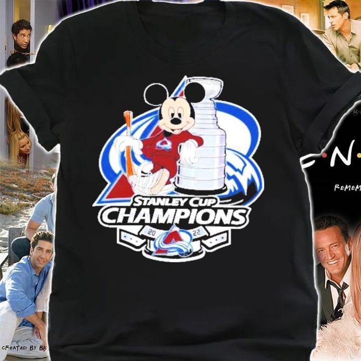 Mickey Mouse For Colorado Avalanche NHL Stanley Cup Finals Champions 2022 Shirt t-shirt shirt