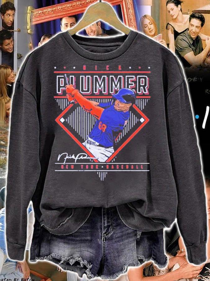 Nick Plummer New York M Diamond Baseball Signatures Shirt t-shirt