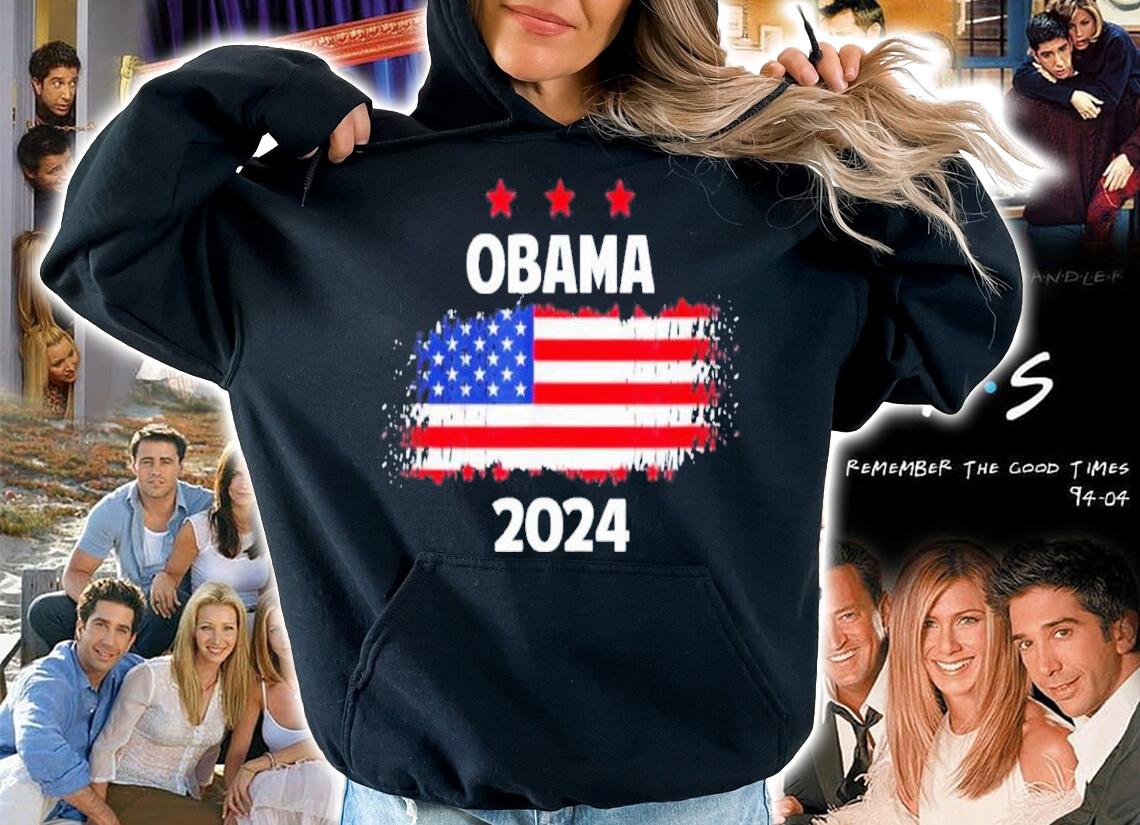 Obama For President 2024 American Flag Shirt t-shirt