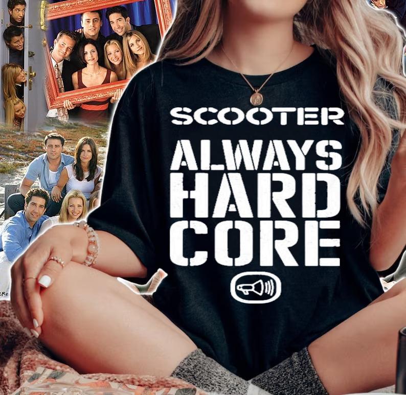 Scooter Always Hard Core T-Shirt t-shirt woman shirt