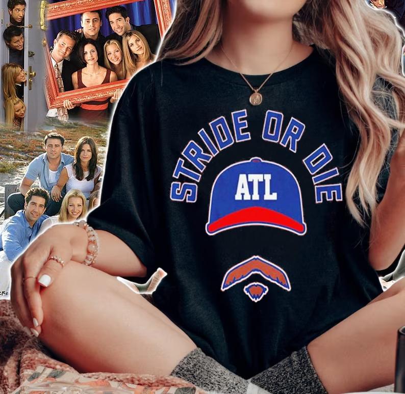 Spencer Strider Stride Or Die ATL Shirt t-shirt
