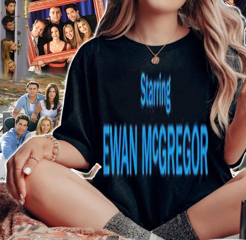 Starring Ewan McGregor Mika Shirt t-shirt woman shirt