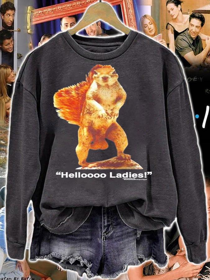 Weird Thrift Helloooo Ladies T-Shirt t-shirt sweatshirt