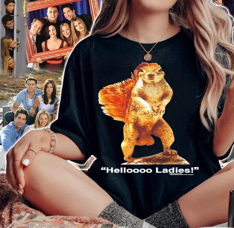 Weird Thrift Helloooo Ladies T-Shirt t-shirt woman shirt