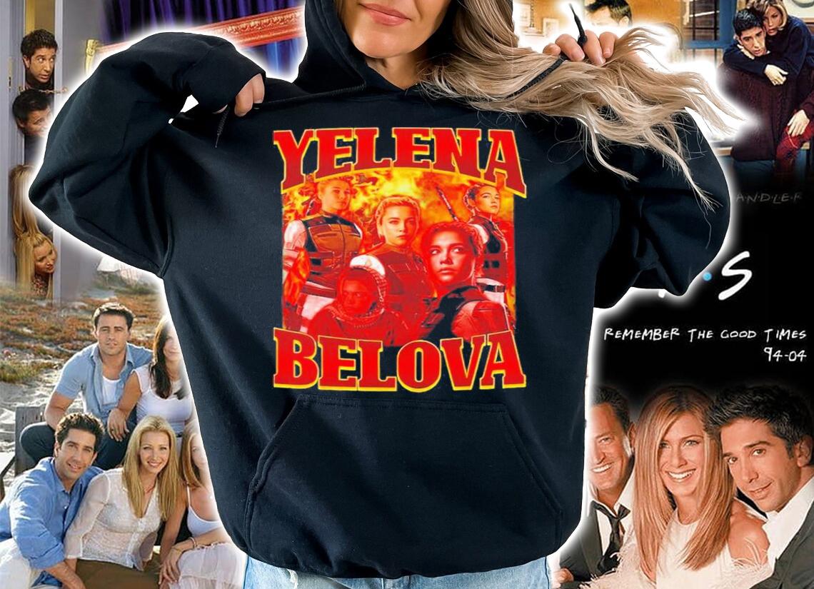Yelena Belova Florence Pugh Awesome For Music Fan Halloween Spooky Night Shirt t-shirt