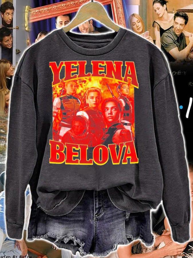 Yelena Belova Florence Pugh Awesome For Music Fan Halloween Spooky Night Shirt t-shirt