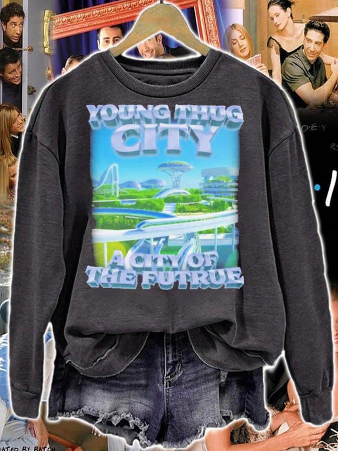 Swag Stimulus Young Thug City A City Of The Futrue T-Shirt t-shirt