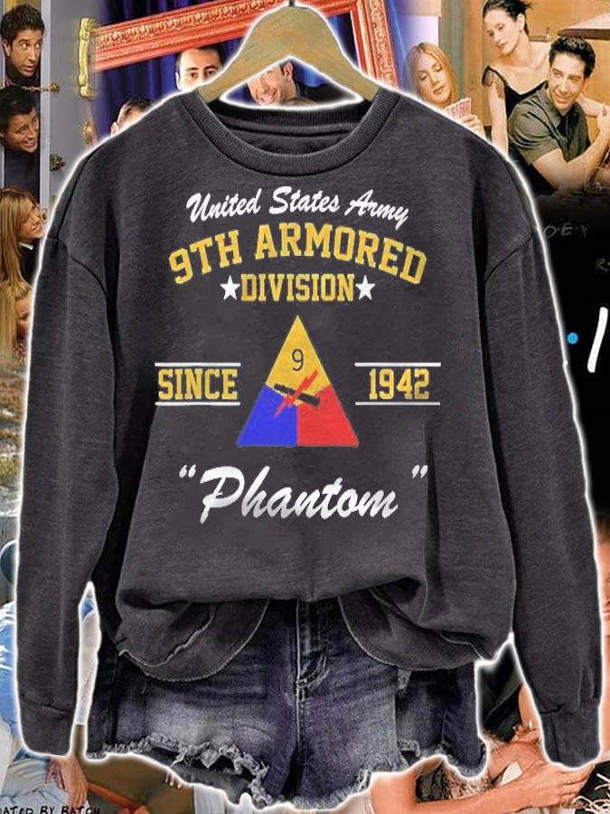 9Th Armored Division United States Army T-shirt t-shirt sweatshirt