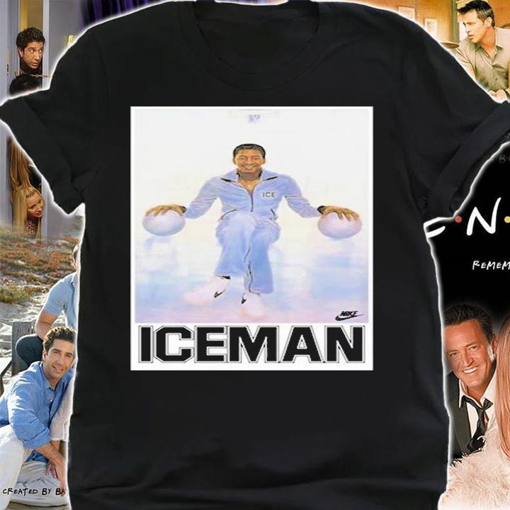 1982 George Gervin Iceman Poster T-Shirt t-shirt shirt