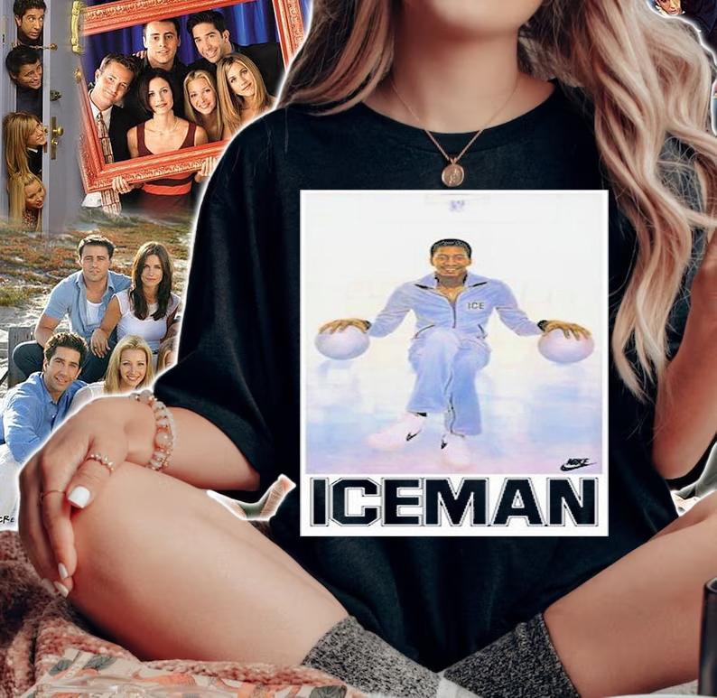 1982 George Gervin Iceman Poster T-Shirt t-shirt woman shirt