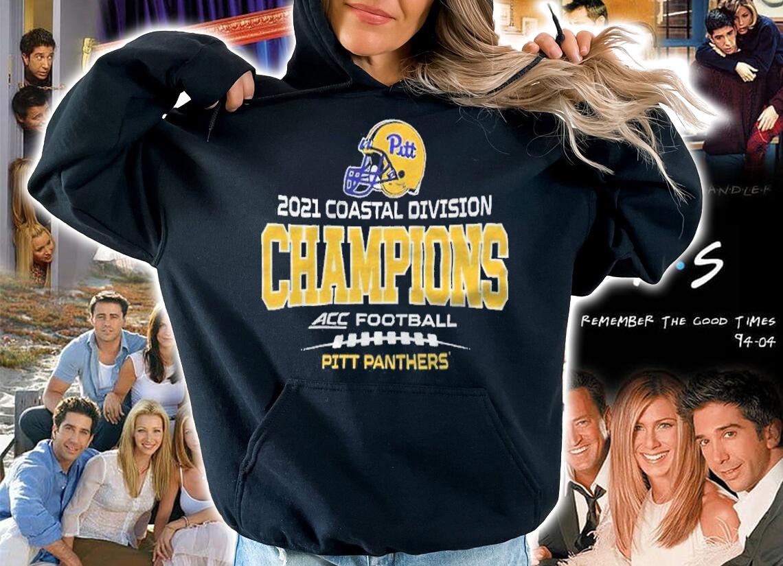 2021 Coastal Division Champions Acc Football Pitt Panthers T-shirt t-shirt