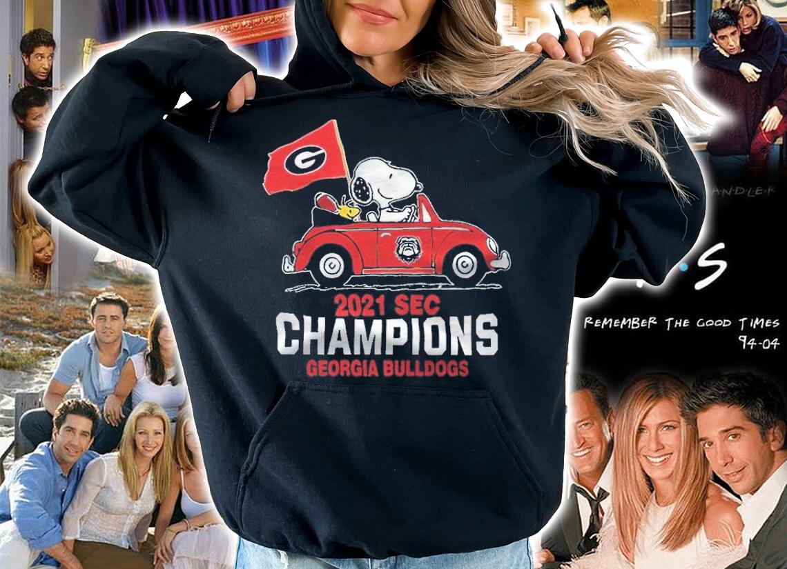 2021 Sec Champions Georgia Bulldogs Snoopy and Woodstock T-shirt t-shirt hoodie