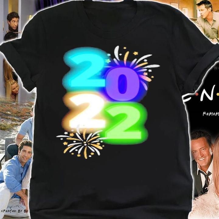 2022 Colored New Year shirt t-shirt shirt