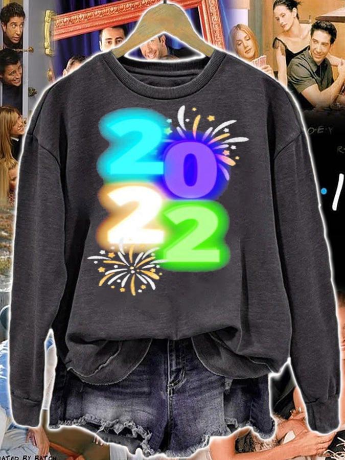 2022 Colored New Year shirt t-shirt sweatshirt