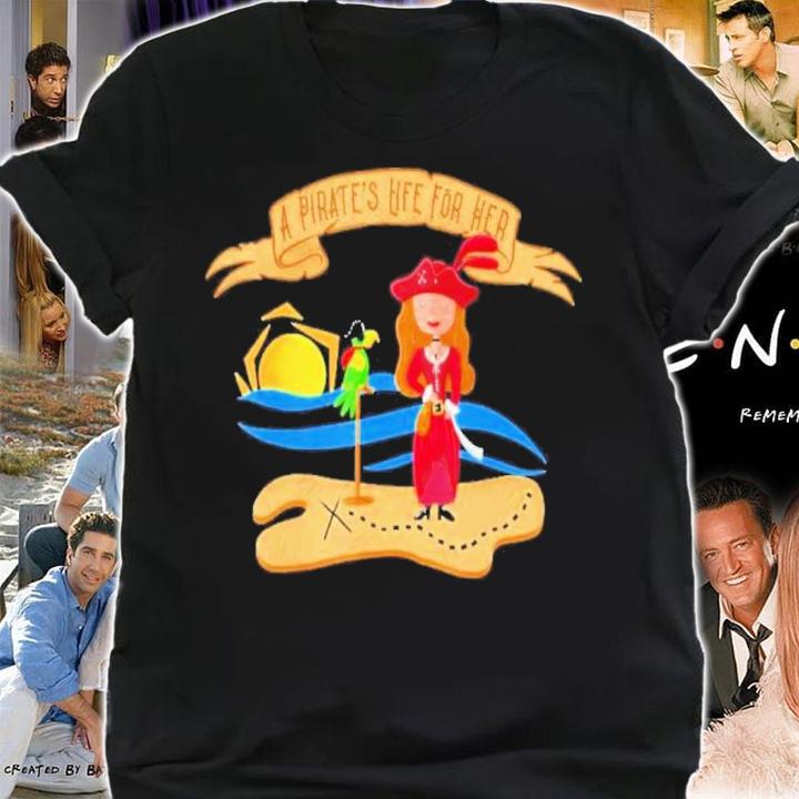 A Pirate's Life For Her Caribbean Girl With Parrot Shirt t-shirt shirt