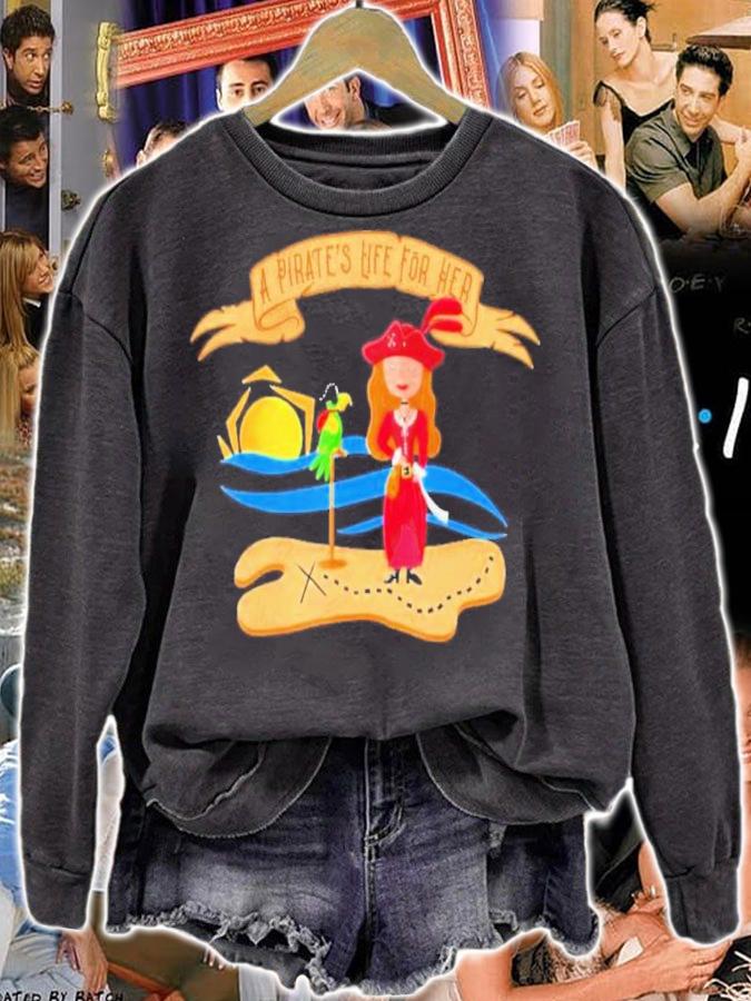 A Pirate's Life For Her Caribbean Girl With Parrot Shirt t-shirt sweatshirt
