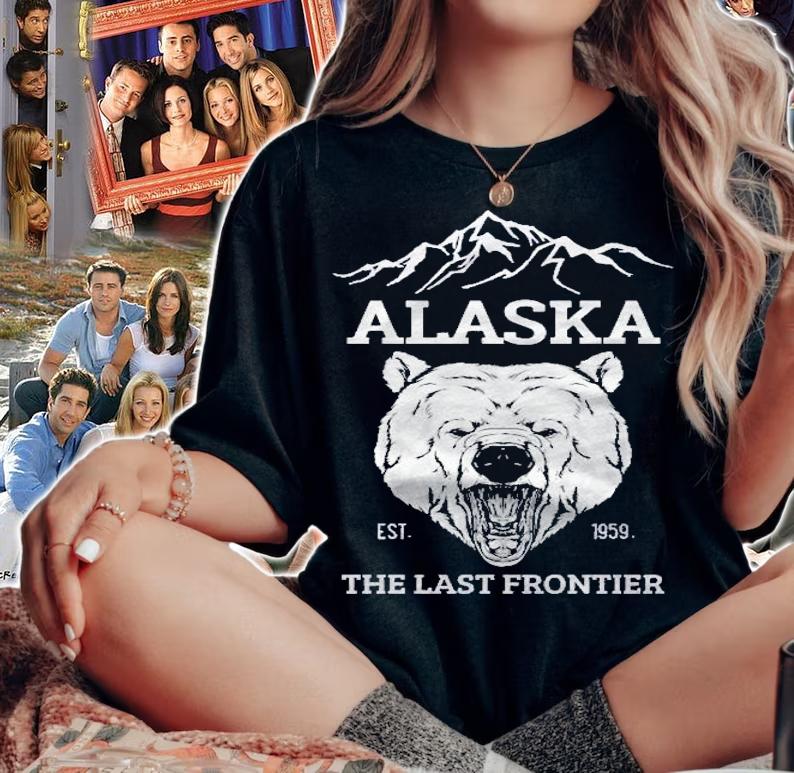 Alaska Kodiak Grizzly Brown Bear Gift Pullover Shirt t-shirt woman shirt