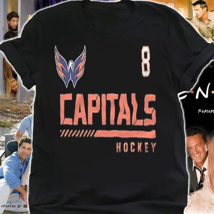 Alex Ovechkin Washington Capitals Hockey 8 shirt t-shirt