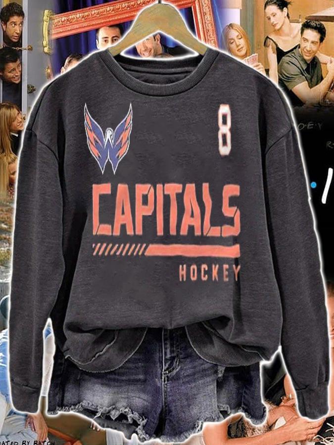Alex Ovechkin Washington Capitals Hockey 8 shirt t-shirt