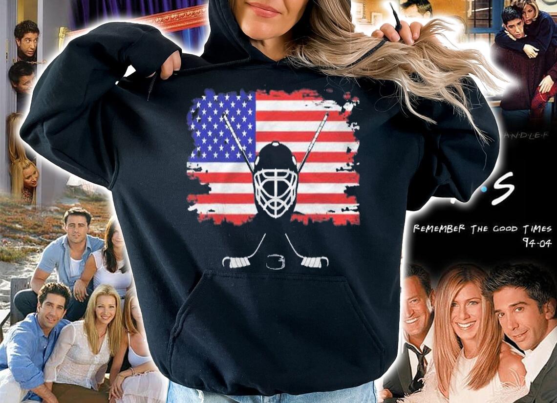 American Flag Hockey Apparel  Hockey Shirt t-shirt hoodie