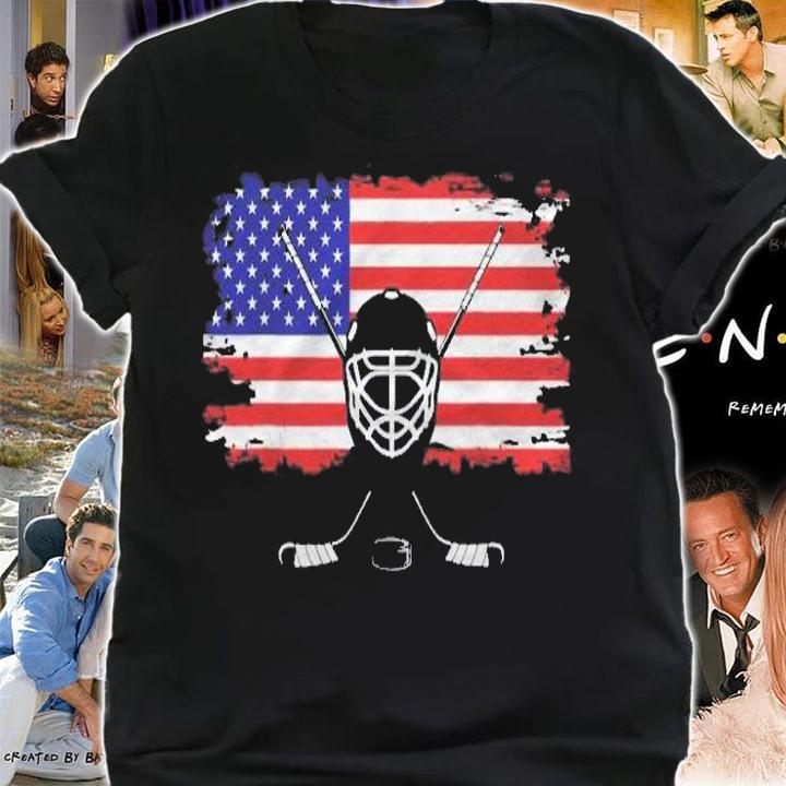 American Flag Hockey Apparel  Hockey Shirt t-shirt shirt